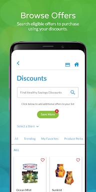 Healthy Savings screenshots
