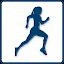 HIIT interval training timer icon