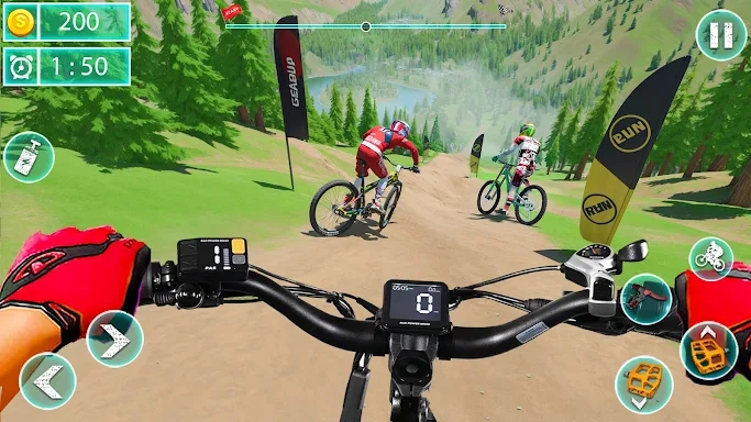 MTB Downhill: BMX Racer screenshots