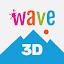 Wave Live Wallpapers Maker 3D icon