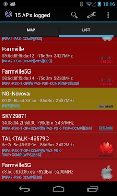 WiFi Tracker screenshots