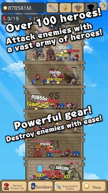 Tower of Hero screenshots