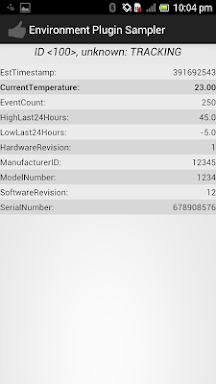 ANT+ Plugin Sampler screenshots