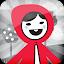 Little red riding hood fable icon