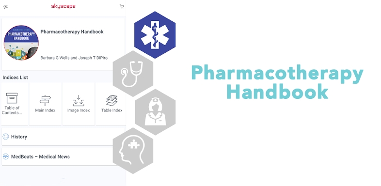 Pharmacotherapy Handbook screenshots