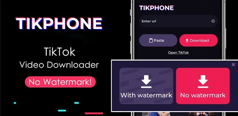 TikPhone: Video Downloader screenshots