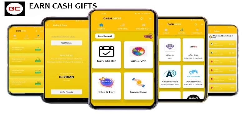 Earn Cash Gifts screenshots