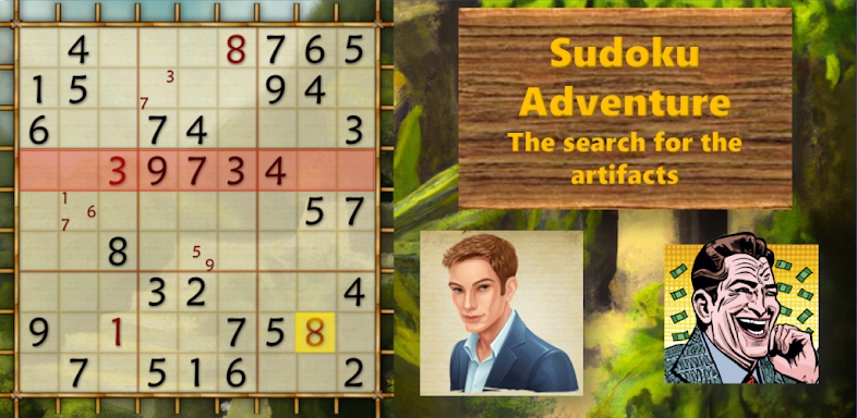 Sudoku Adventure screenshots
