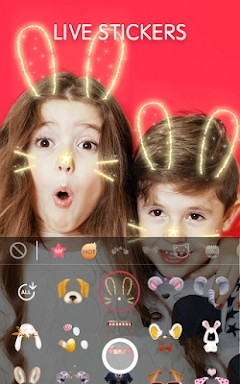 Face Camera: Live Stickers screenshots