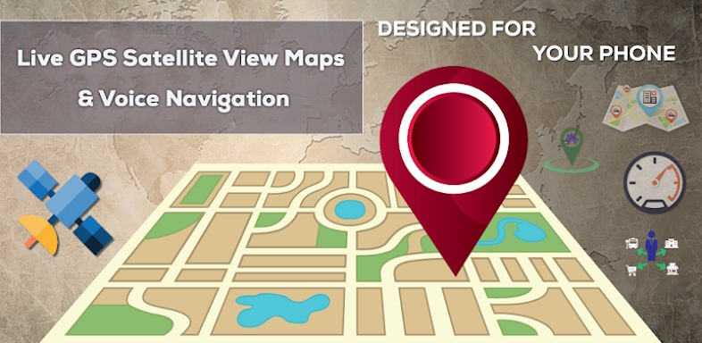 Live GPS Satellite View Maps screenshots