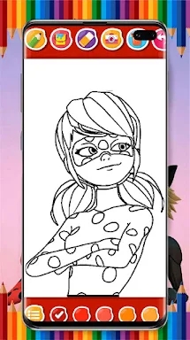 LadyBug Coloring Book screenshots