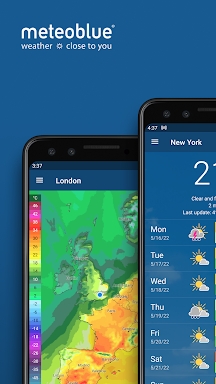 meteoblue weather & maps screenshots