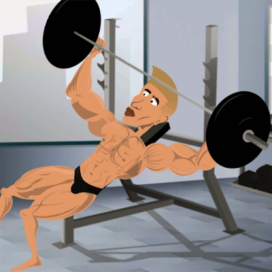 Iron Muscle bodybuilding game screenshots