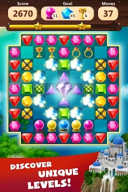 Jewels Planet - Match 3 Puzzle screenshots