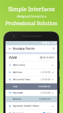 Simple Invoice Manager screenshots