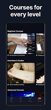 flowkey: Learn piano screenshots