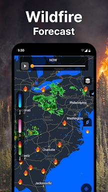 Weather forecast: Live Radar screenshots