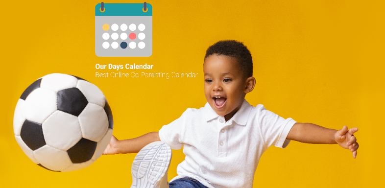 Our Days co-parenting Calendar screenshots