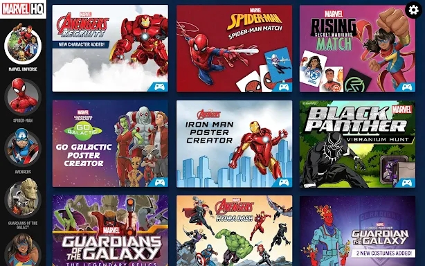 Marvel HQ – Games, Trivia, and Quizzes screenshots