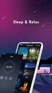 Sleep Sounds - relaxing sounds screenshots