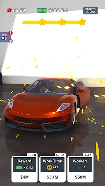 Idle Car Tuning: car simulator screenshots