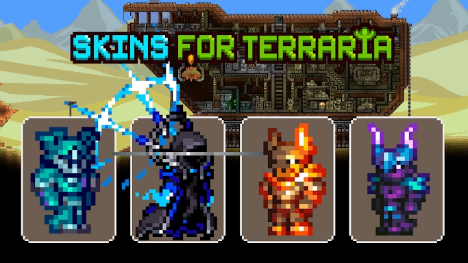 Mods for Terraria - Map n Skin screenshots