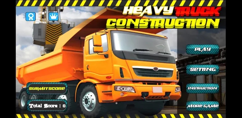 Heavy Truck : Construction 3D screenshots