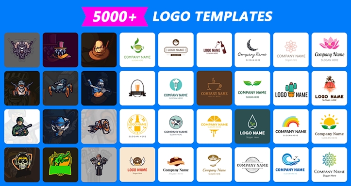 Logo Maker: Make Your Own Logo screenshots