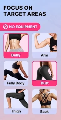 Workout for Women: Fit at Home screenshots