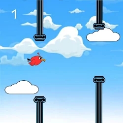 Angry Birds flying