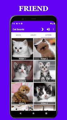 Cat sounds screenshots