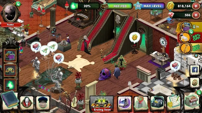 Addams Family: Mystery Mansion screenshots