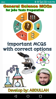 General Science MCQs offline screenshots