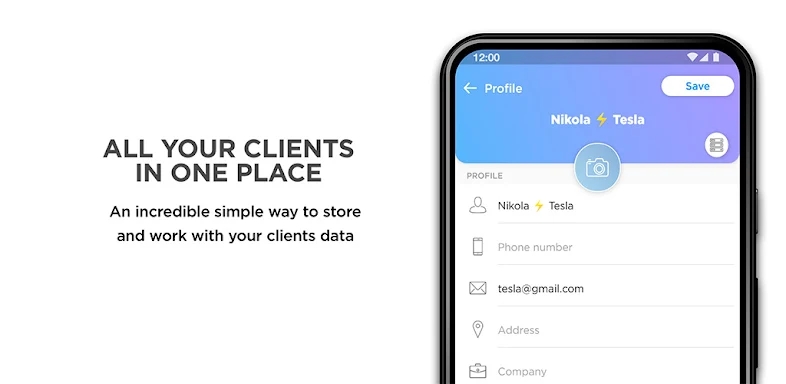 Clients — your client database screenshots