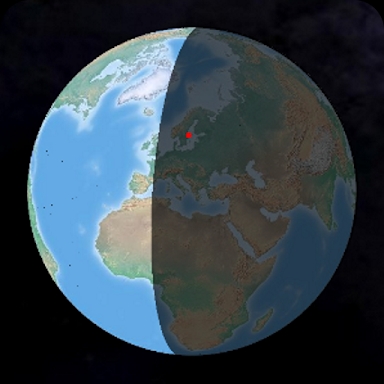 Worldshade - day & night map screenshots