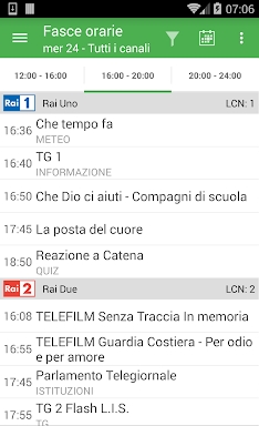 TV Guide Italy screenshots