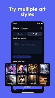 iPaint - AI Avatar Creator screenshots