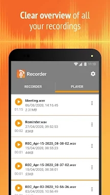 Audio Recorder - Voice Memo screenshots