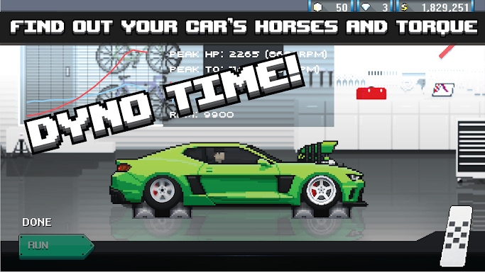 Pixel Car Racer screenshots