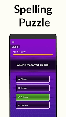 Spelling Quiz: Spell the words screenshots
