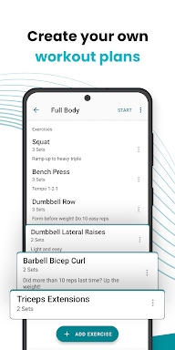 RepCount Gym Workout Tracker screenshots