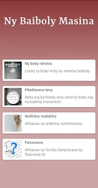 Ny Baiboly Masina screenshots