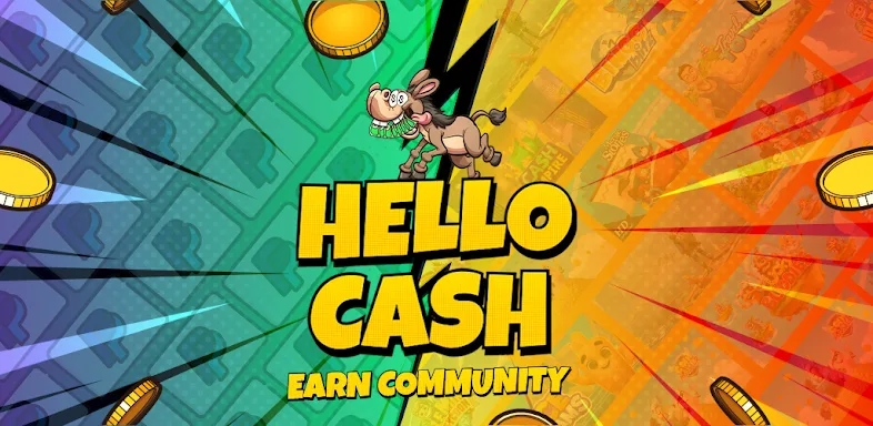 HelloCash: earn cash community screenshots