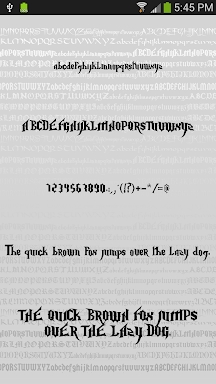 Gothic Fonts Message Maker screenshots