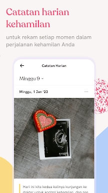 Diary Bunda Aplikasi Kehamilan screenshots