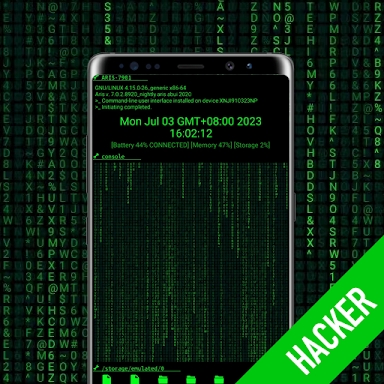 Hacker Style Launcher screenshots