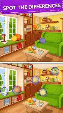 Spot 5 Differences: Find them! screenshots