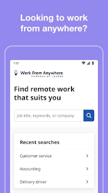 Work From Anywhere - by Indeed screenshots