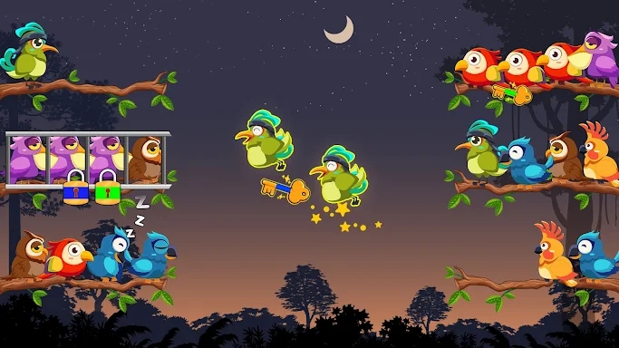 Bird Sort: Color Puzzle Game screenshots