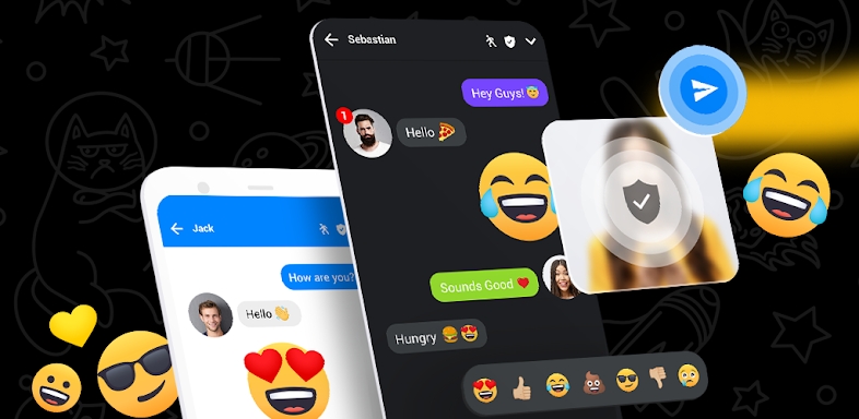 Messenger - Text Messages SMS screenshots